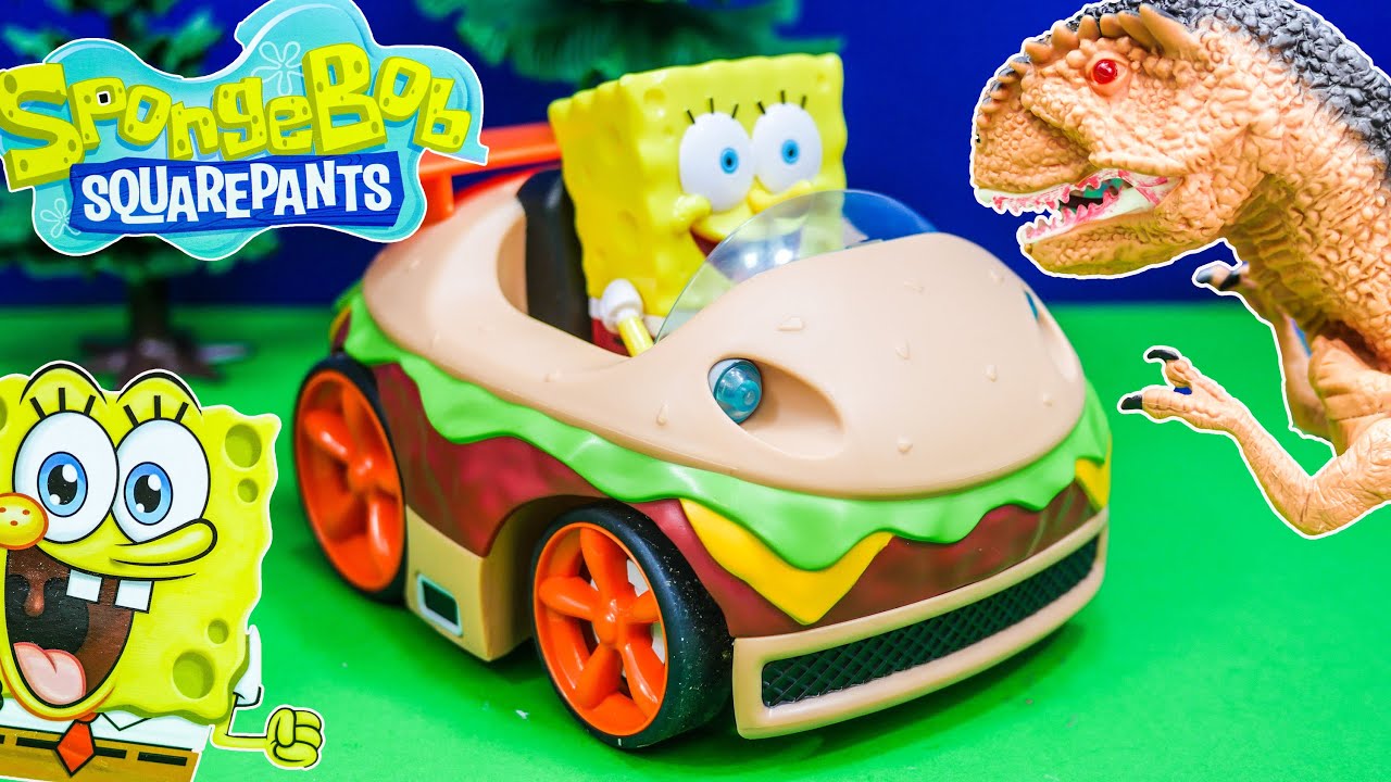 spongebob krabby patty car